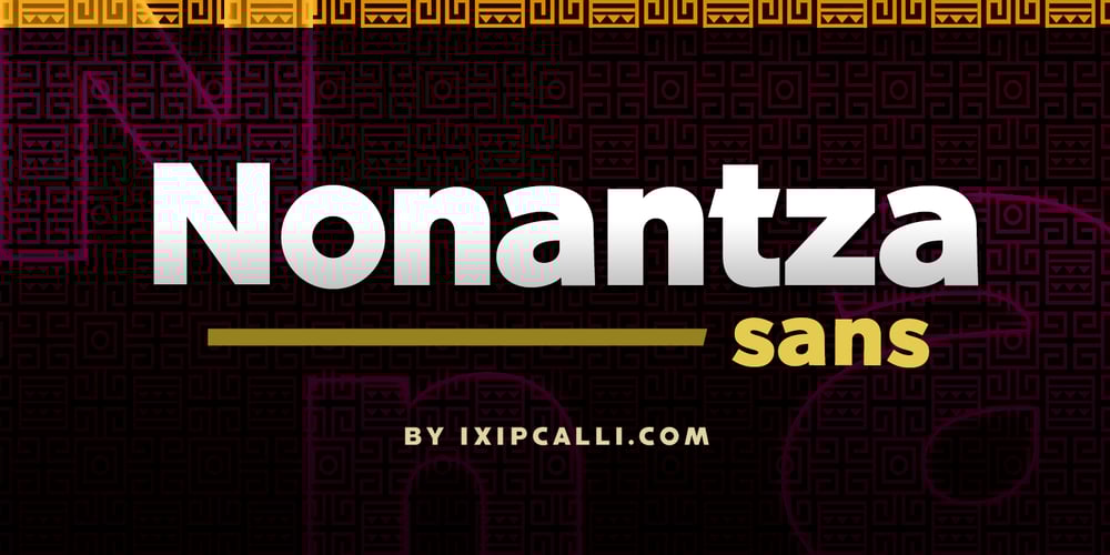 Nonantza Sans font