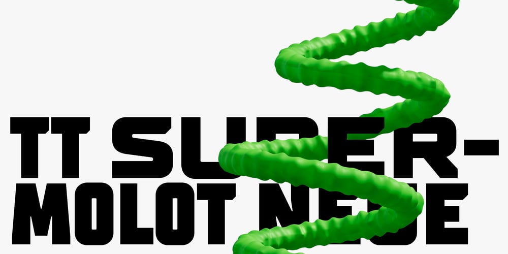 TT Supermolot Neue font