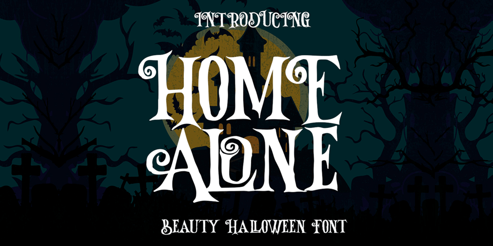 Home Alone font
