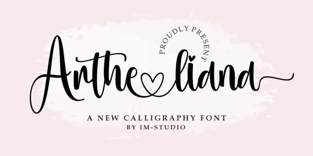 Artheliana font