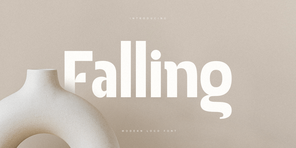 Falling Style font