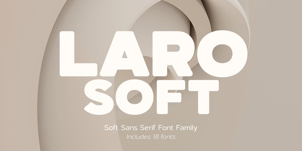 Laro Soft font