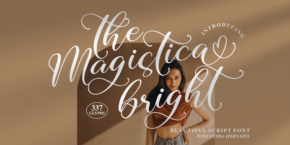 The Magistica Bright font