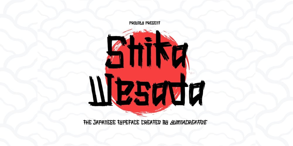 Shika Wesada font