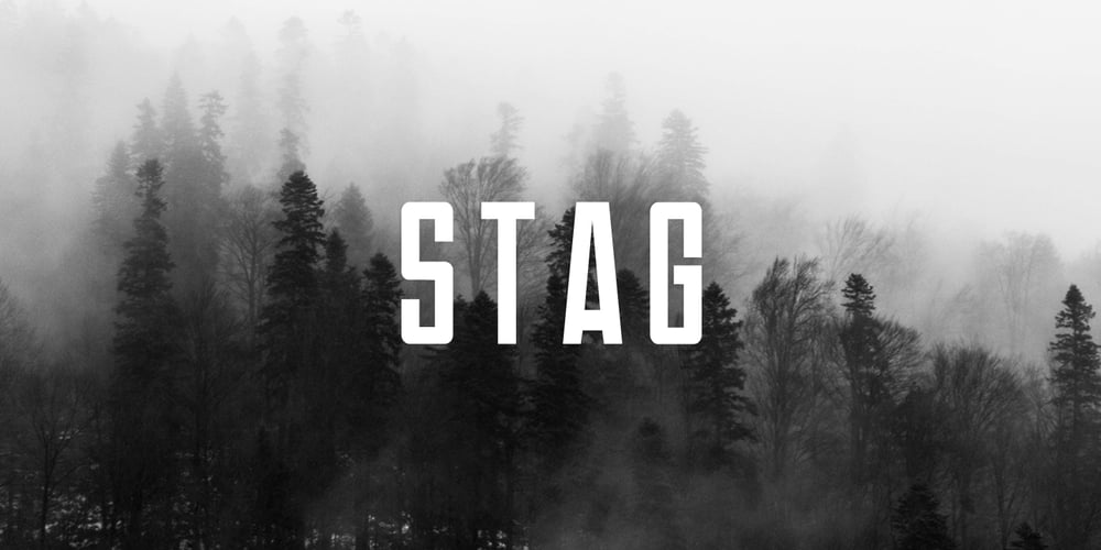 Stag font