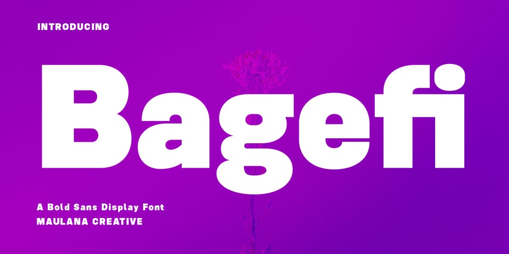 Bagefi font