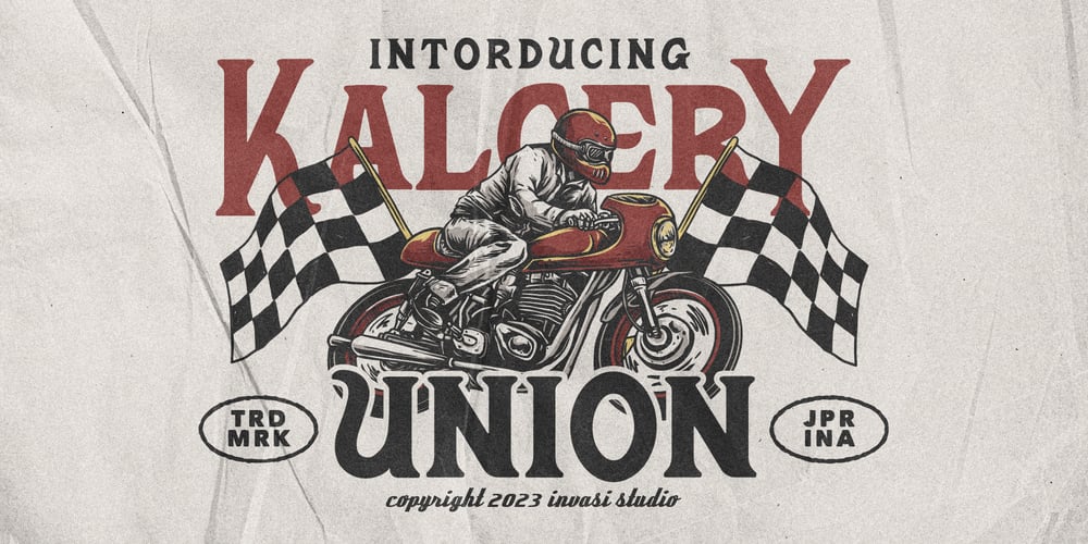 Kalcery Union font
