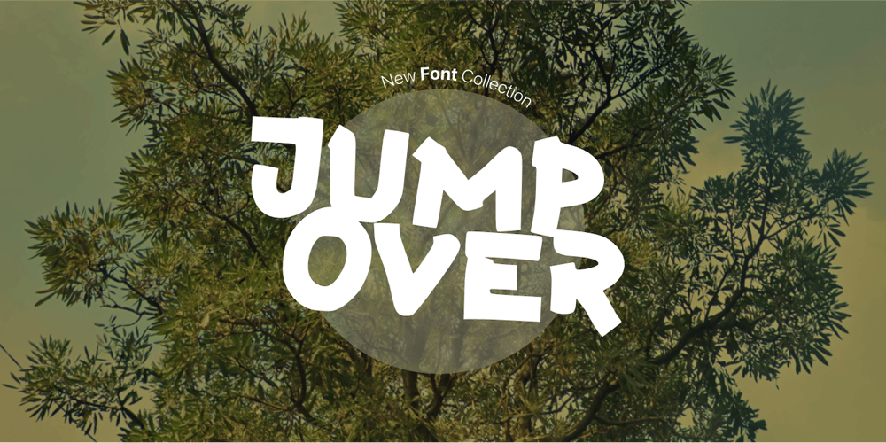 Jump Over font