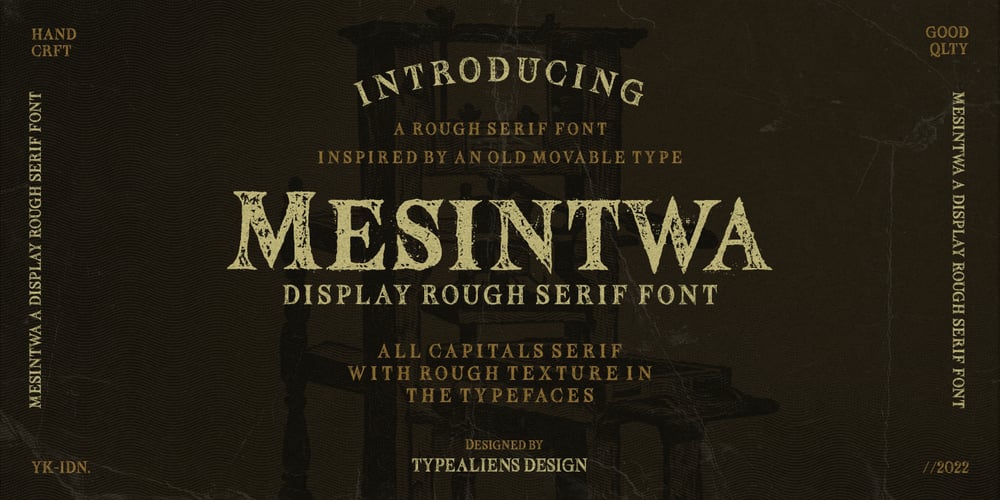 Mesintwa font