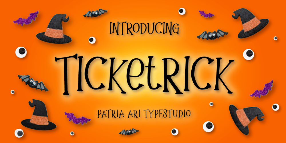 Ticketrick font