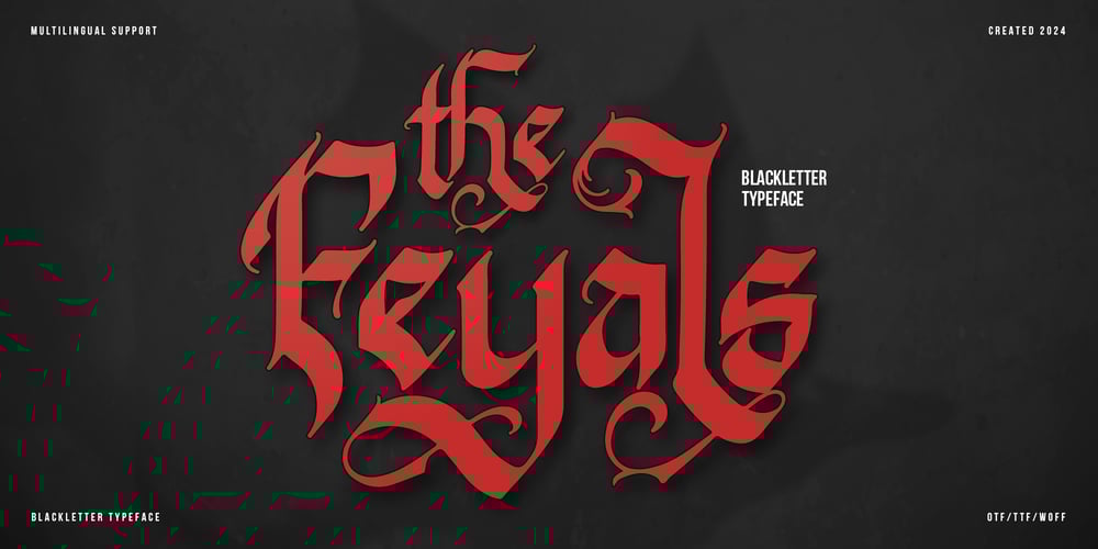 The Feyals font