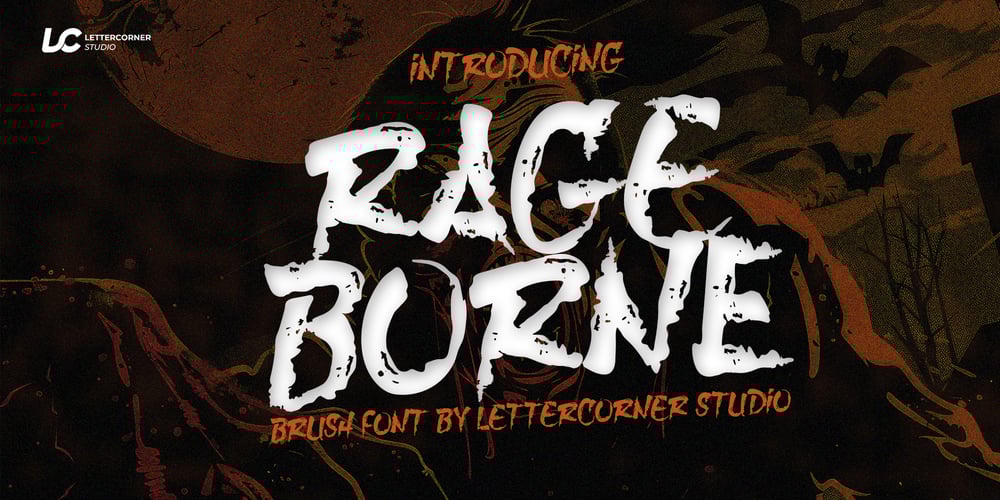 Rageborne font