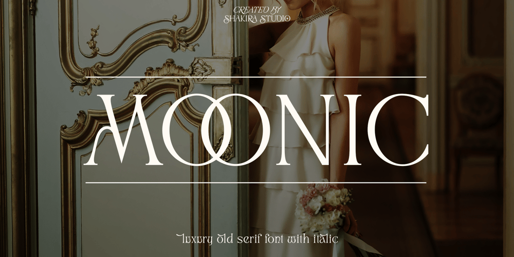 MOONIC font