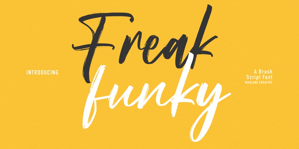 Freak Funky font