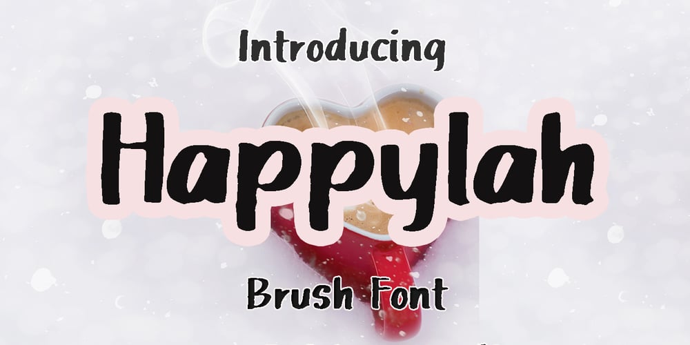 Happylah font