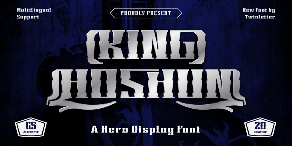 KING HOSHUN font
