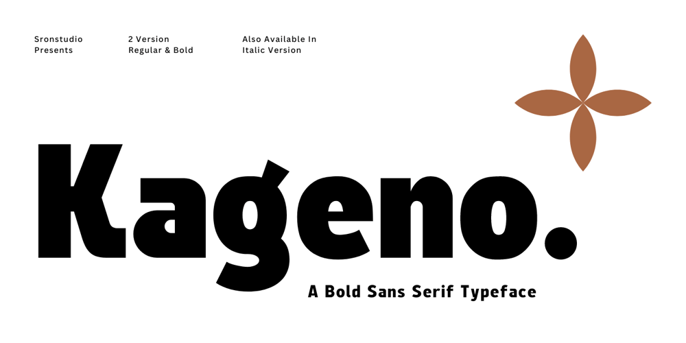 Kageno font