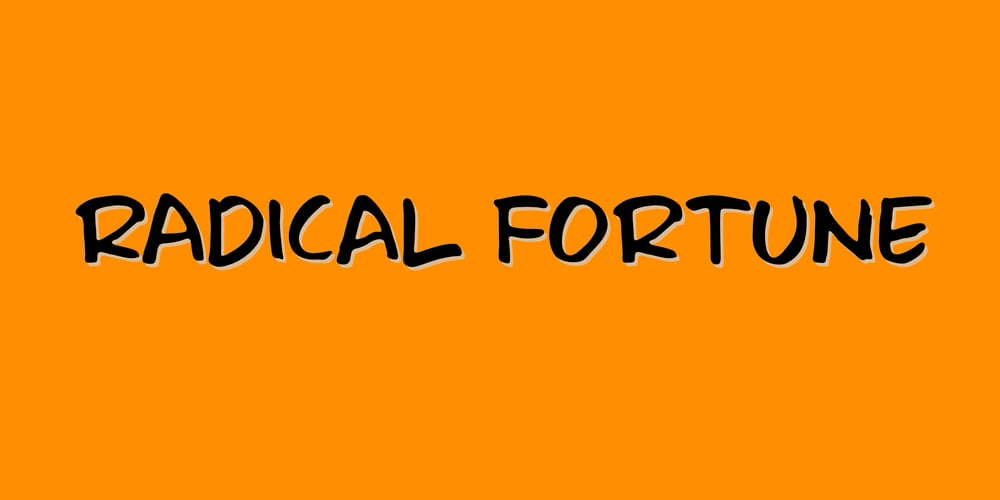 Radical Fortune font