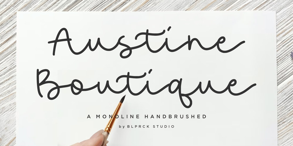 Austine Boutique font