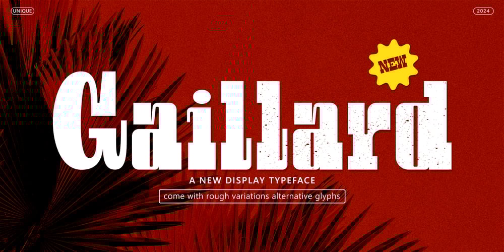 Gaillard font