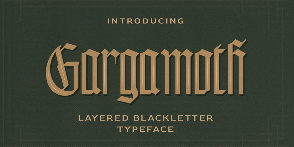 Gargamoth font