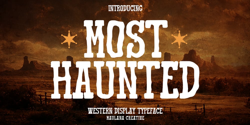 MC Most Haunted font