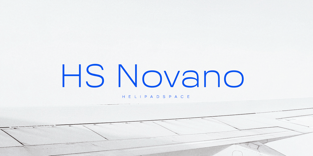 HS Novano font