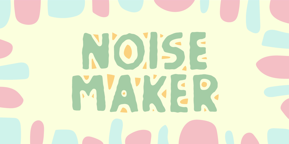 Noise Maker font