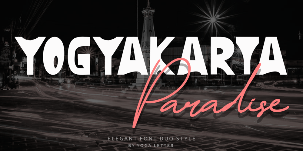 Yogyakarta Paradise font