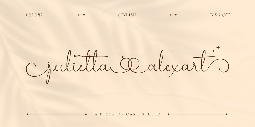 Julietta Alexart font