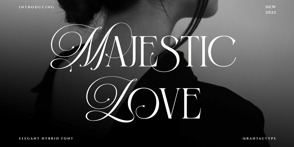 Majestic Love font