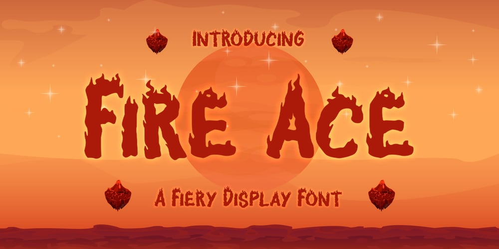 Fire Ace font