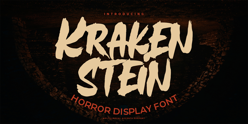 Krakenstein font