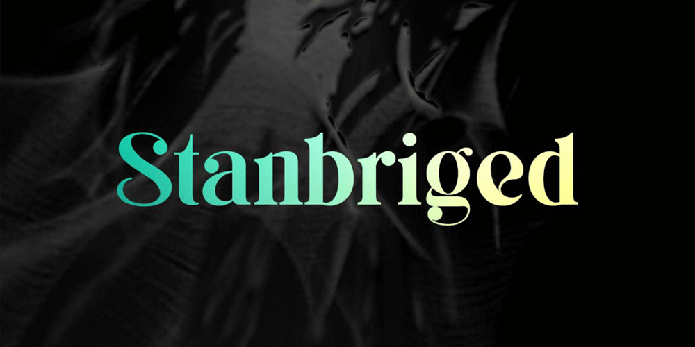 Stanbriged font