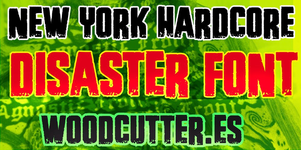 New York Hardcore font