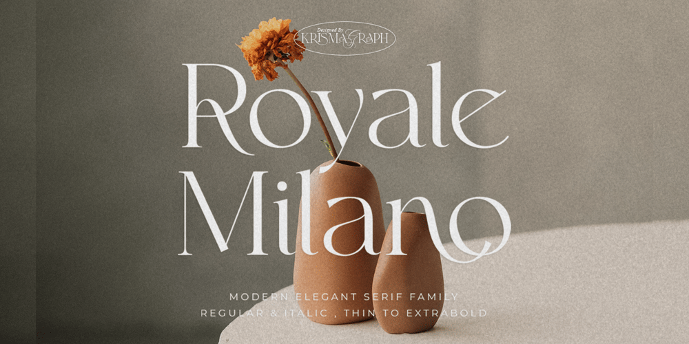 Royale Milano font
