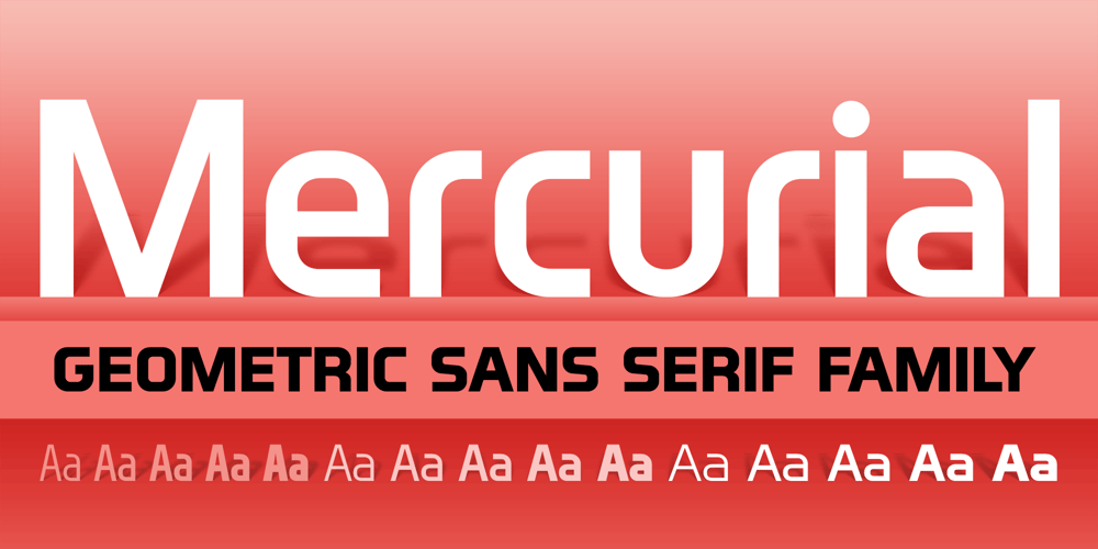 Mercurial font