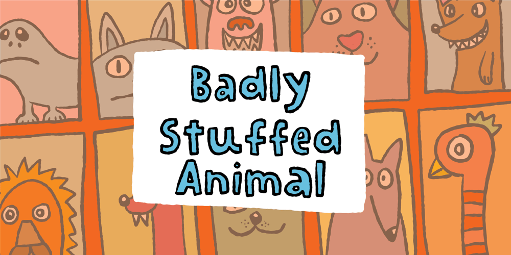 Badly Stuffed Animal font