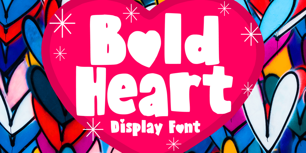 Bold Heart font