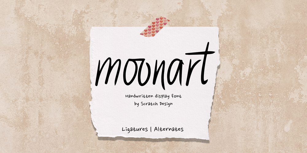 Moonart font