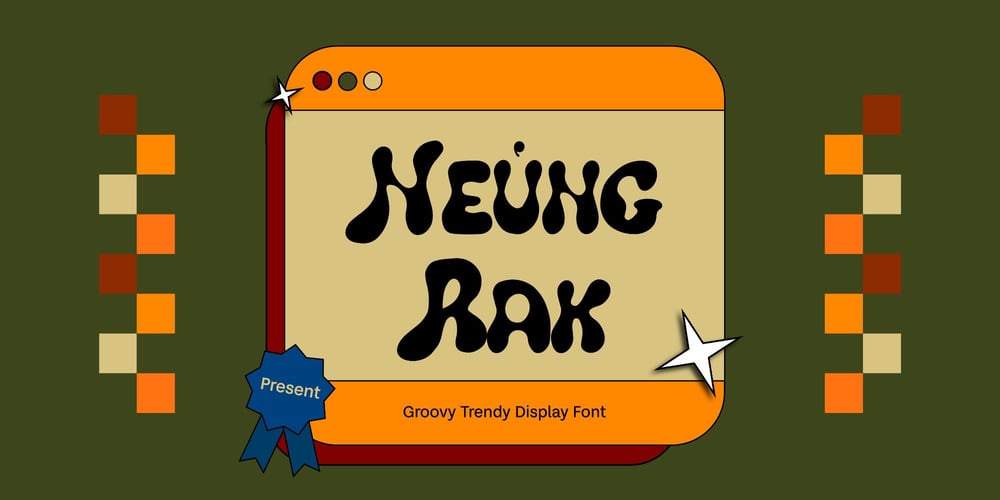 Neung Rak font