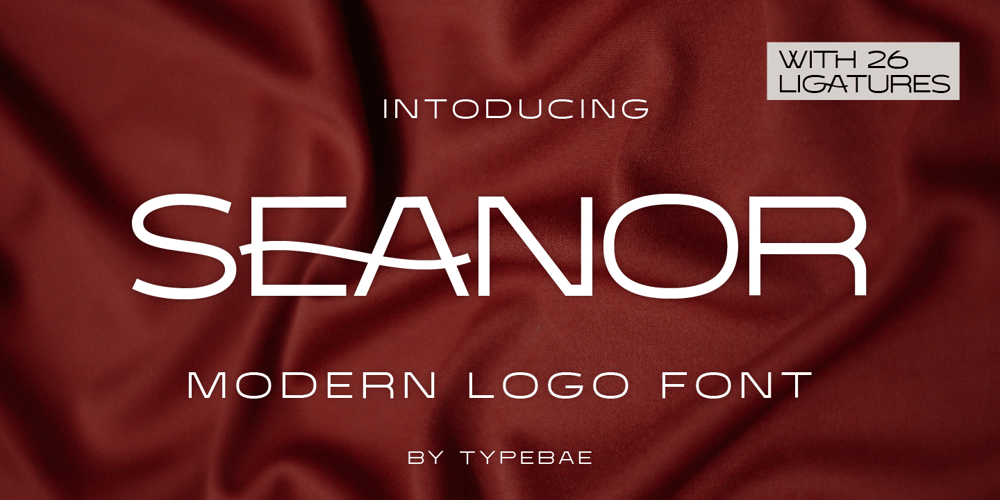 Seanor font