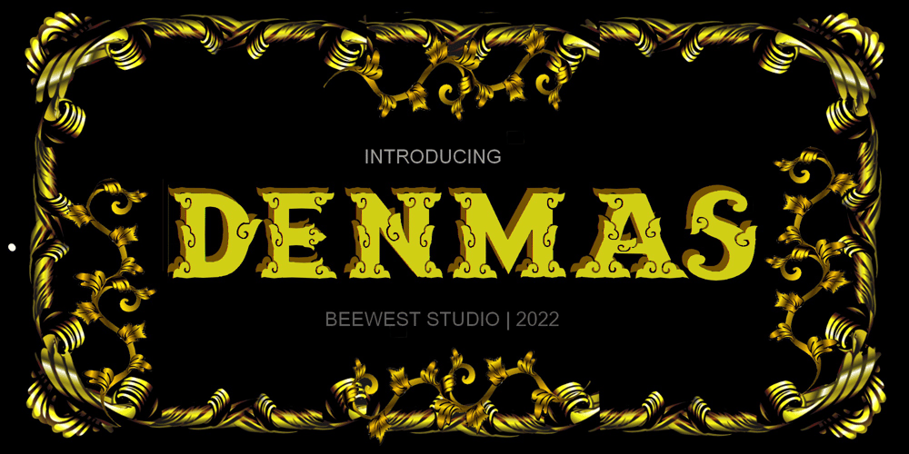Denmas font