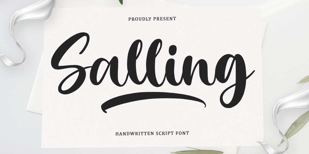 Salling Script font