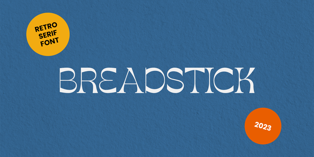 Breadstick font
