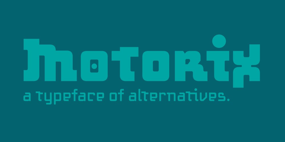 Motorix font