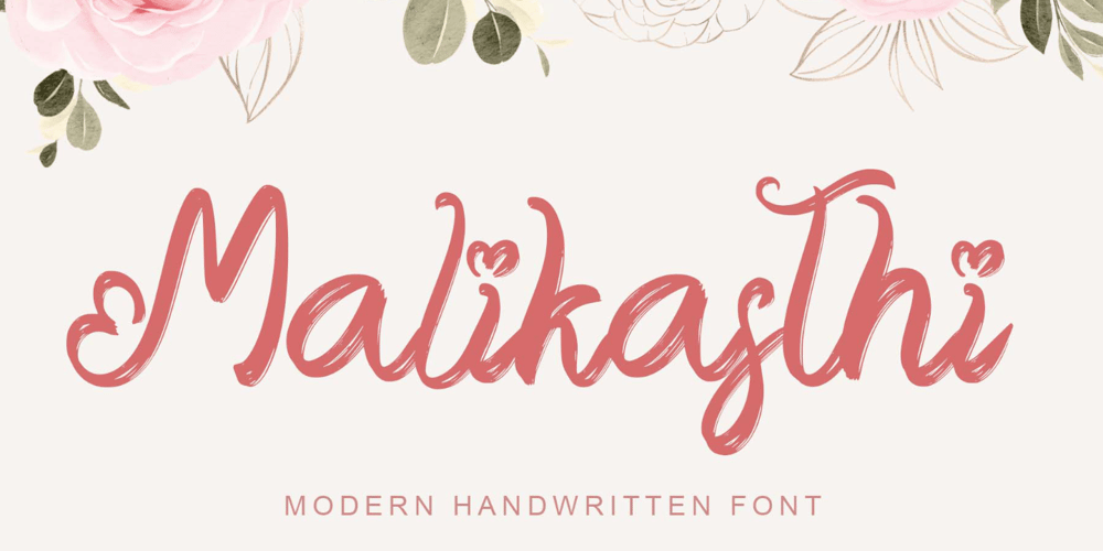Malikasthi font