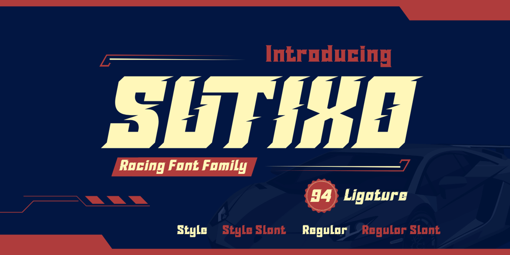 Sutixo font