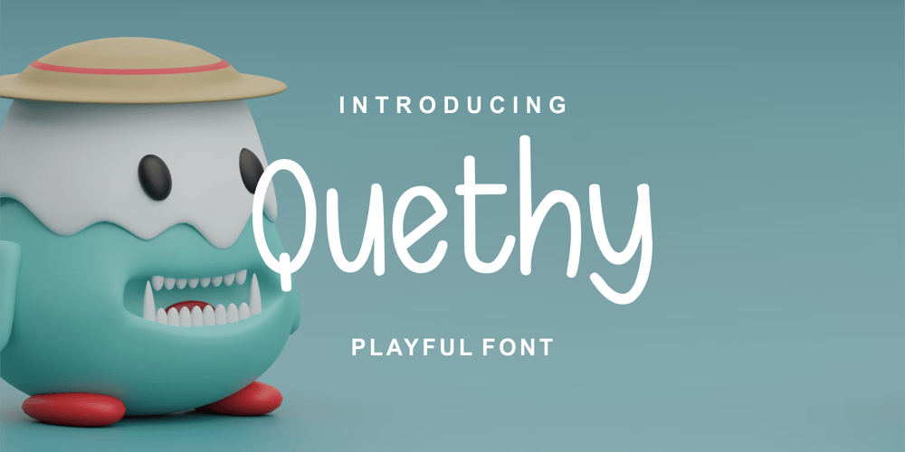Quethy font