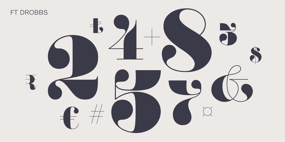 FT Drobbs font